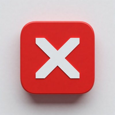 Red X icon