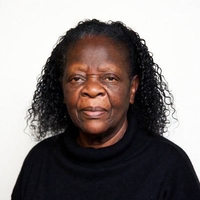 Elderly African-American woman portrait