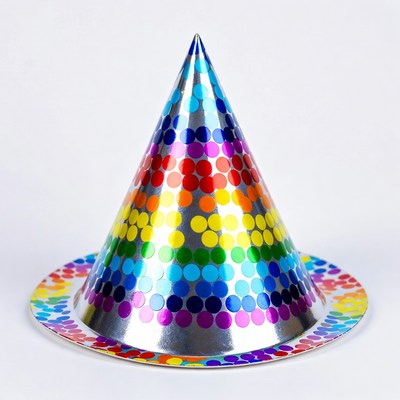 Rainbow Party Hat