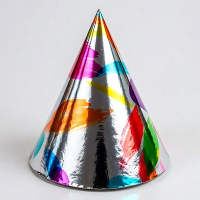 Colorful Shiny Party Hat