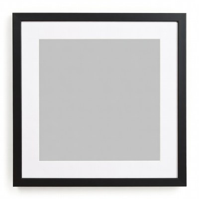 Black Framed Empty Picture Frame