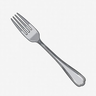 Silver Fork Illustration