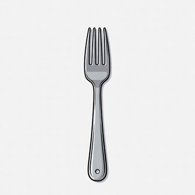 Silver Fork Illustration