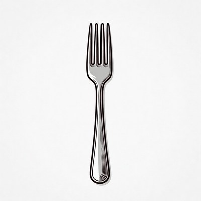 Silver Fork Illustration
