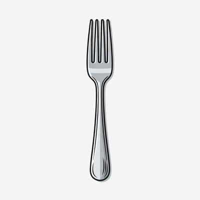 Silver Fork Illustration