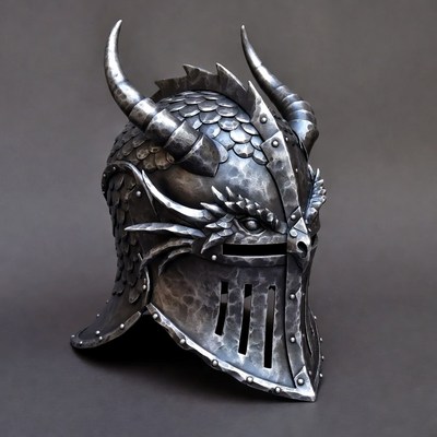 Dragon Scale Fantasy Helmet