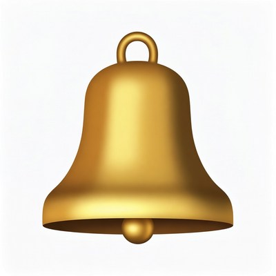 Golden Bell Illustration