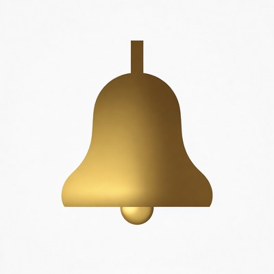 Golden Bell Illustration