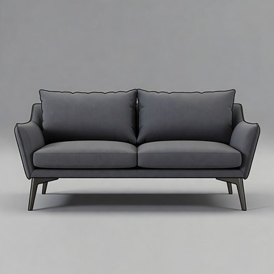 Gray Modern Upholstered Sofa