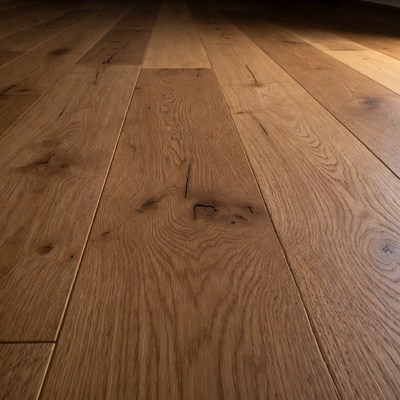 Close-up Oak Hardwood Floor