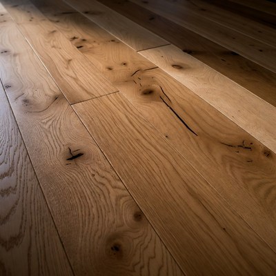 Rustic Oak Hardwood Floor