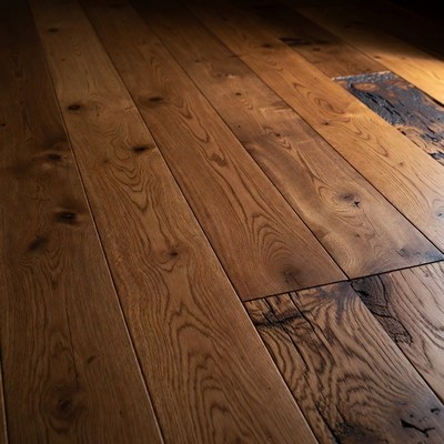 Rustic Oak Hardwood Floor