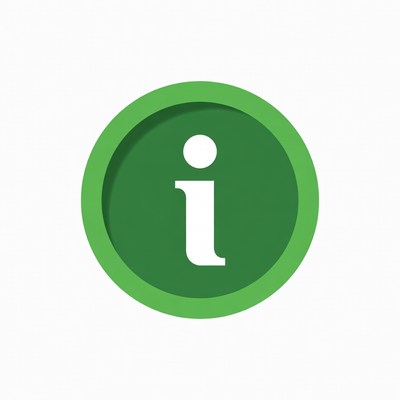 Green Information Icon