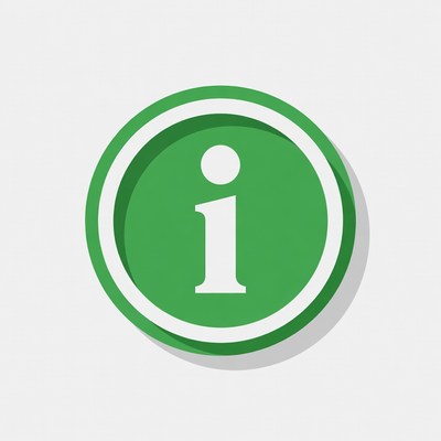 Green Information Icon