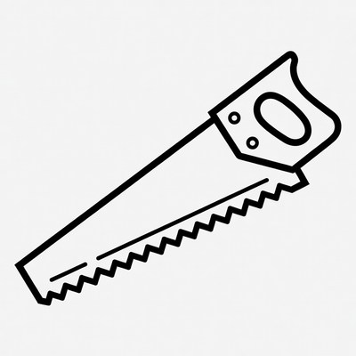 Hand Saw Icon
