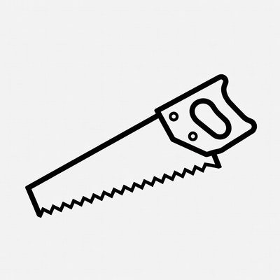 Hand Saw Icon