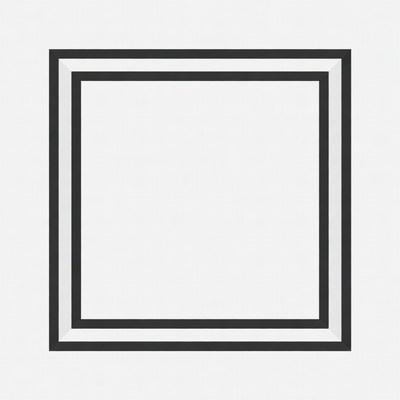 Double gray frame border