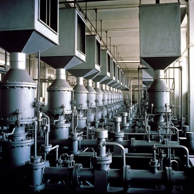 Industrial Factory Chemical Processing Plant