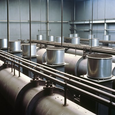 Industrial Ventilation Ducts Factory