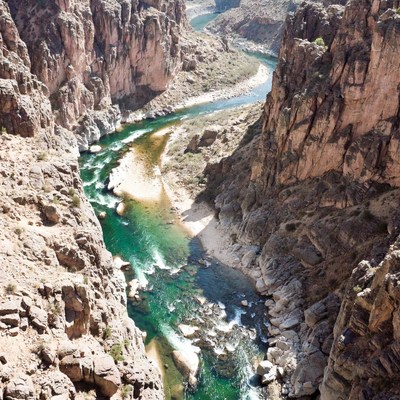 Green River Flowing Through Canyon