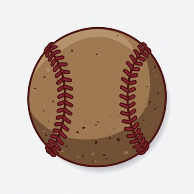 Baseball clipart illustration