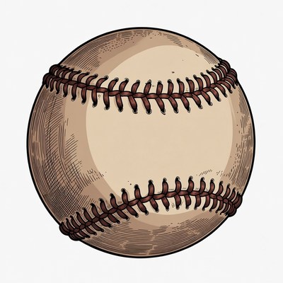 Baseball illustration