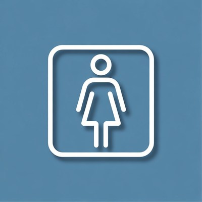 Women's Restroom Symbol Icon