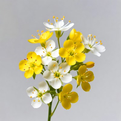 Yellow and White Wildflowers Bouquet