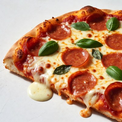 Pepperoni Pizza Slice