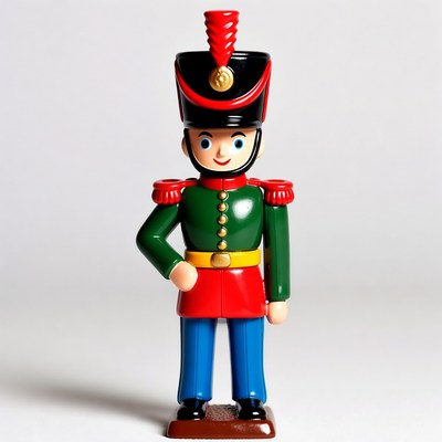 Nutcracker Soldier Toy Figure