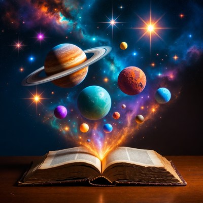 Open Book Releasing Cosmic Planets