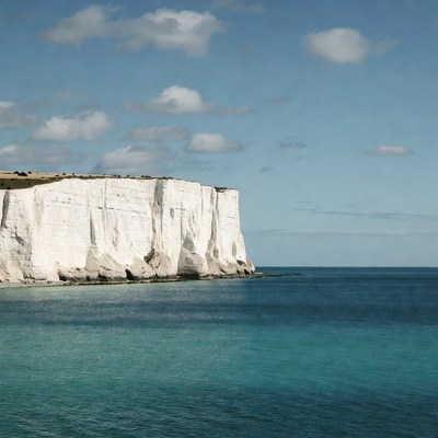 White Cliffs of Dover by sea
