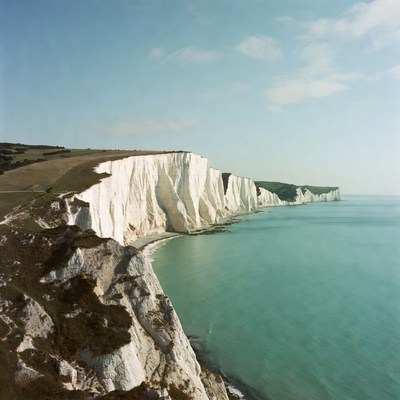 White Cliffs of Dover Seaside View
