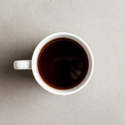 White Mug of Black Coffee
