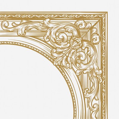 Ornate Golden Picture Frame