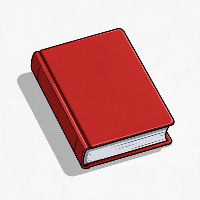 Red book illustration