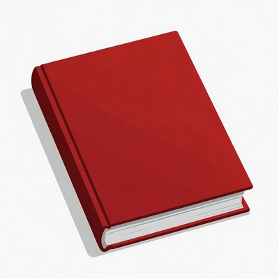 Red book illustration