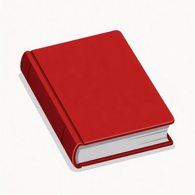 Red book illustration