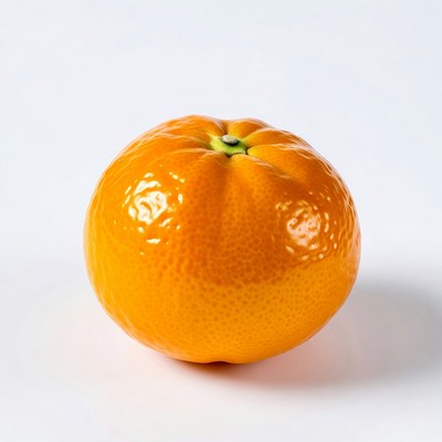 Fresh mandarin orange isolated