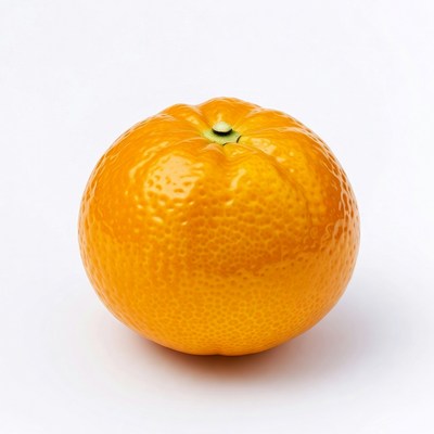 Fresh mandarin orange isolated