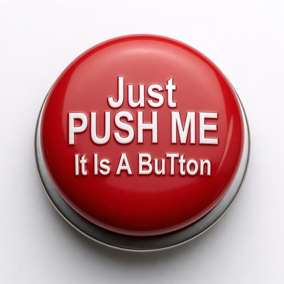 Red Push Me Button