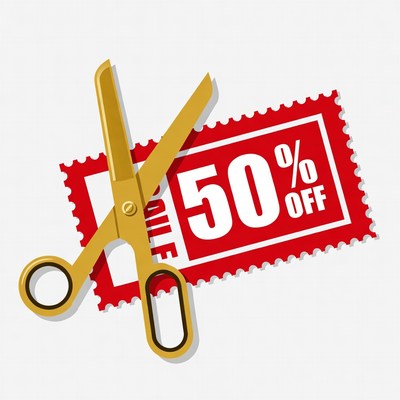 Golden Scissors Cutting 50% Off Coupon