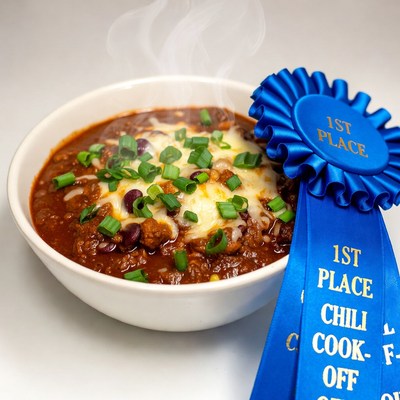 First Place Chili Cook-Off Bowl