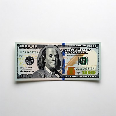 Benjamin Franklin 100 Dollar Bill