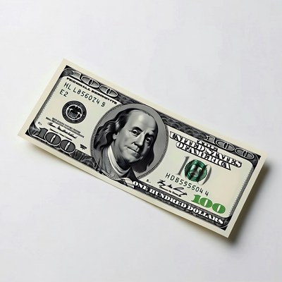 Benjamin Franklin 100 Dollar Bill