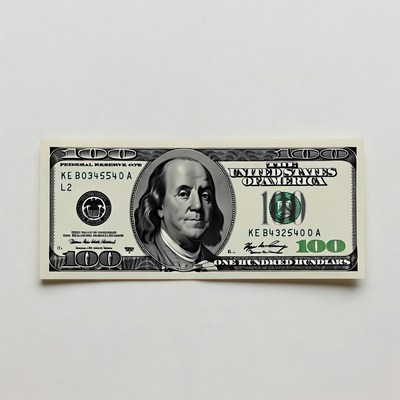 Benjamin Franklin 100 Dollar Bill