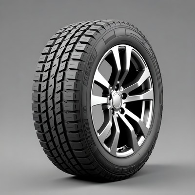 Hankook All-Terrain Tire on Alloy Wheel