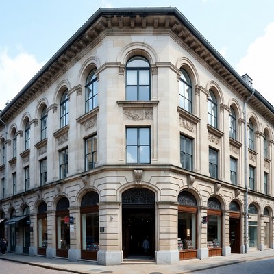 Corner Stone Historic Building Street View