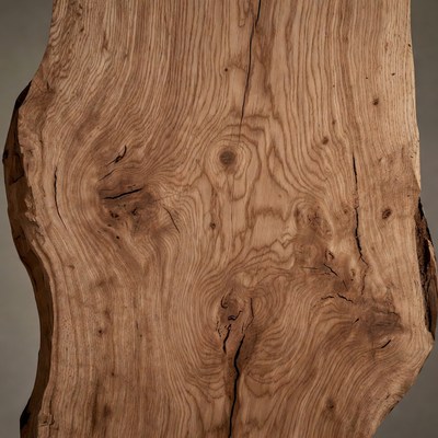Live edge oak wood slab