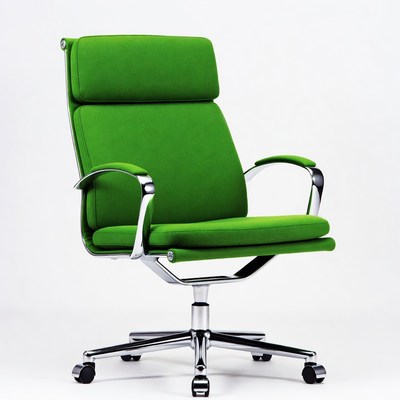 Green Office Swivel Chair